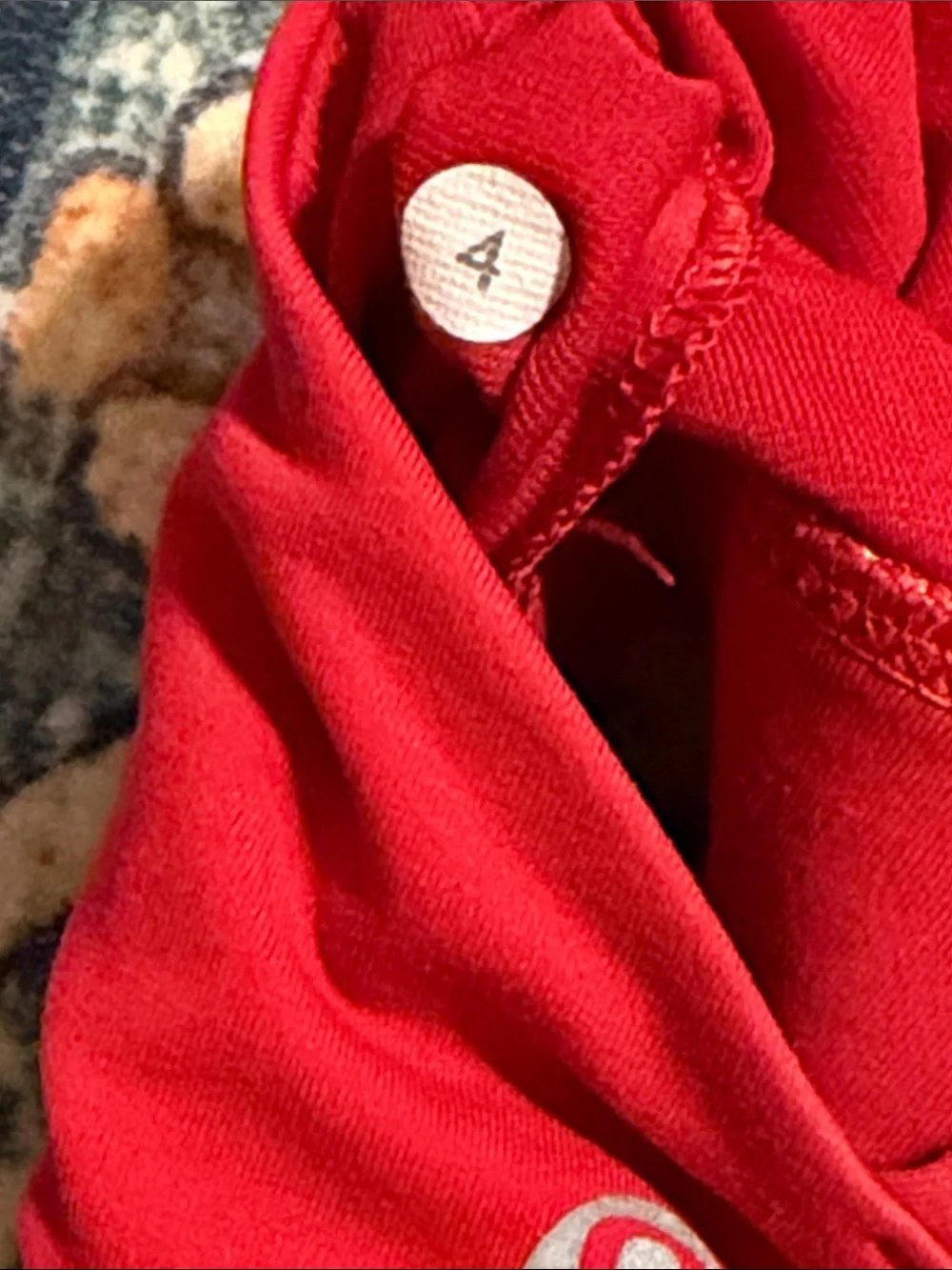 Lululemon Red Crisscross Back Sports Bra - - Picture 5 of 5